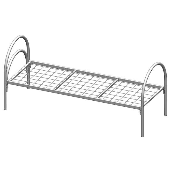 Metalowe pojedyncze łóżko piętrowe No8